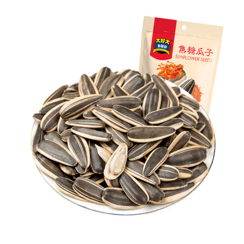 大好大好仁 90g*2袋焦糖味瓜子袋装葵花籽办公室休闲小零食炒货 焦糖