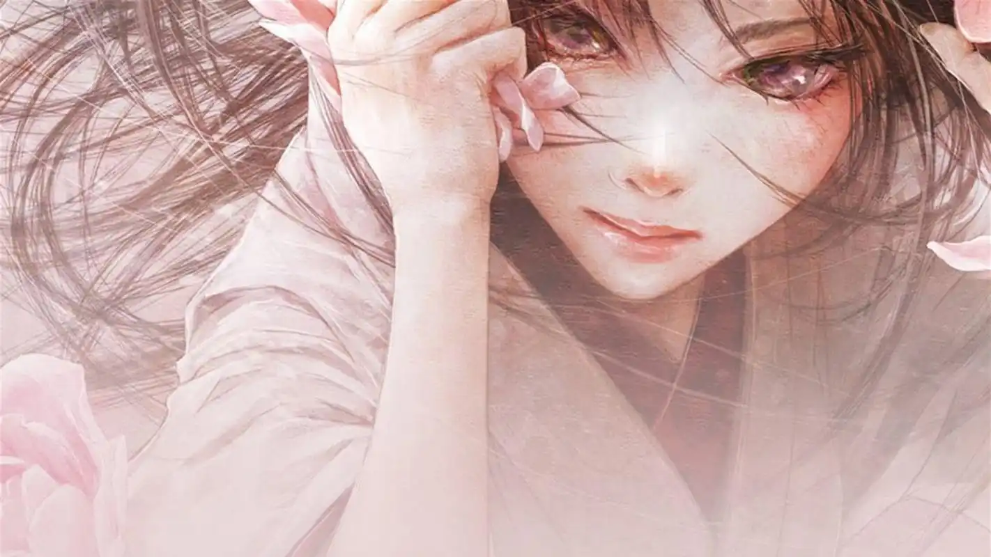 中国古风古韵唯美人物手绘桌面壁纸图片,卡通动漫,唯美,手绘,壁纸