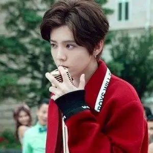 鹿晗青春帅气明星头像-微信头像