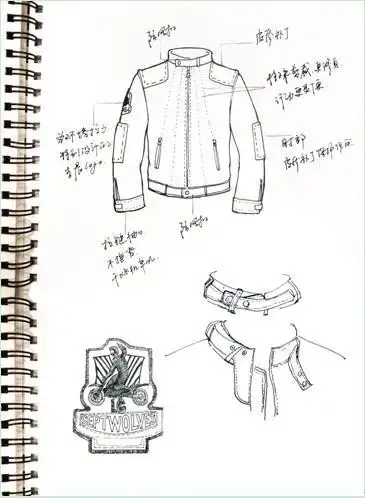 补丁衣服的简笔画