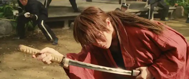 浪客剑心绯村剑心合刀必死拔刀斩