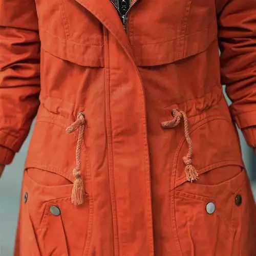 搭配劲减淡季狂甩风衣纯色2014秋季军绿xxl韩版现货橘 色卡其风衣