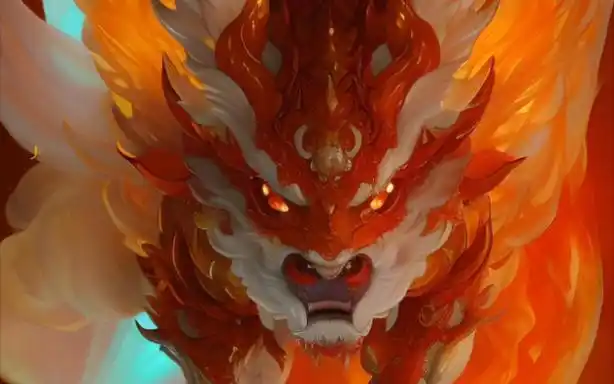 (ai绘画)中国神兽霸气貔貅