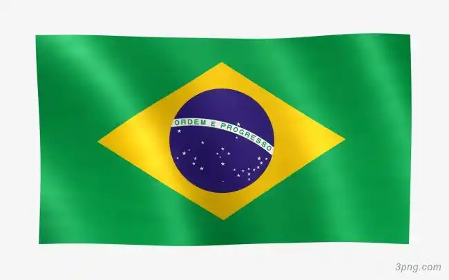 巴西国旗png素材透明免抠图片-其他元素