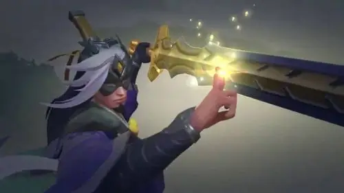 英雄联盟手游皮肤演示死兆星烬玉剑传说剑圣