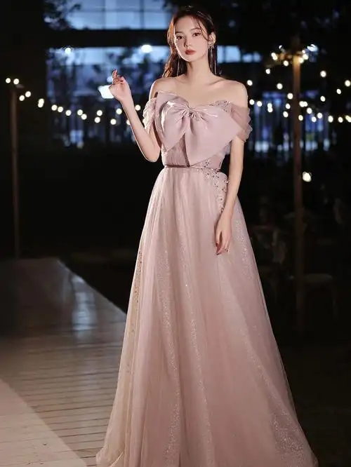 仙气款成人晚礼服