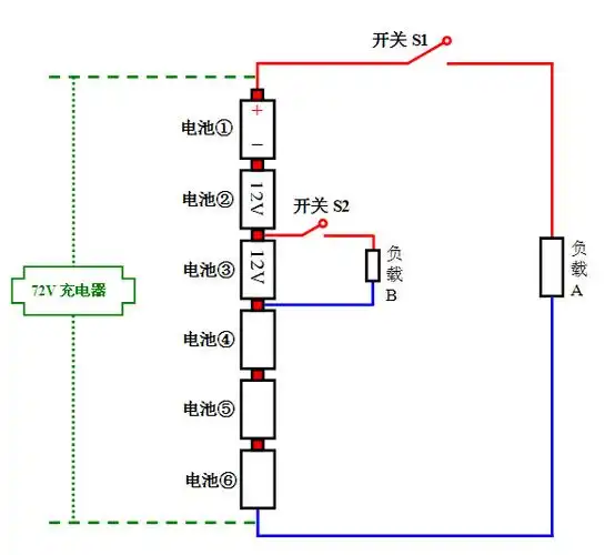 (高分)电池组供电问题,急!急!急!谢谢!