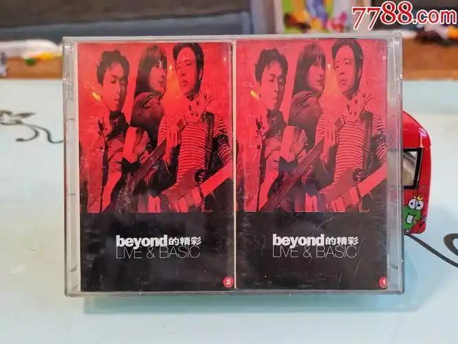 《beyond的精彩live&basic》滚石唱片原版磁带_双盒卡带