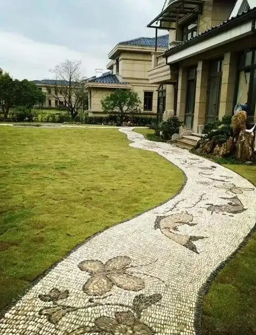 超有价值的鹅卵石铺路方法(多图)