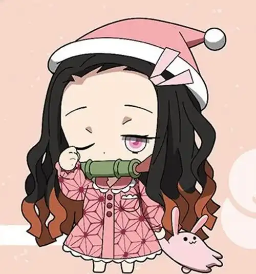 《鬼灭之刃》主角的q版睡衣造型,这样的祢豆子真是过分可爱啊!