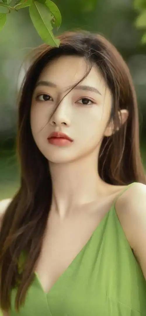 手机壁纸美女壁纸夏日的清凉