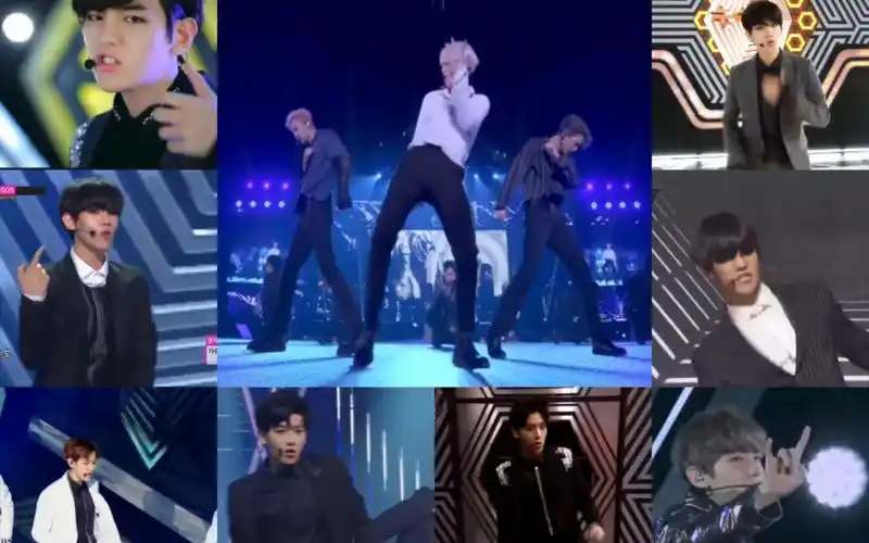 黑发边伯贤真的让人"上瘾"yyds,导入六秒这两个顶胯真的又欲又帅!