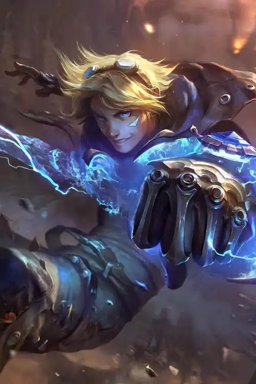 英雄联盟探险家ez伊泽瑞尔原画默认皮肤15