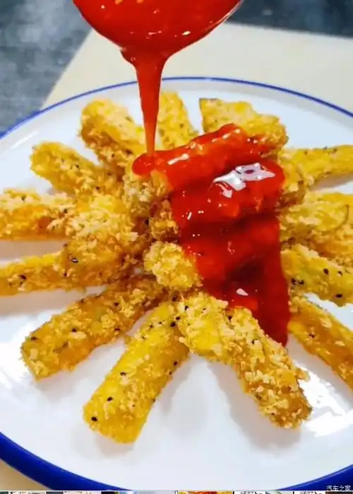 【图】西式脆炸茄条_美食论坛_汽车之家论坛