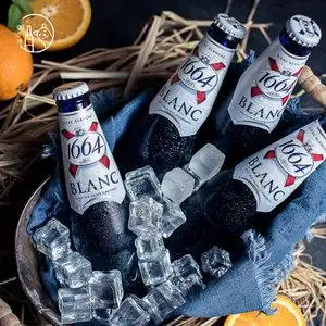 法国1664玫瑰啤酒图片