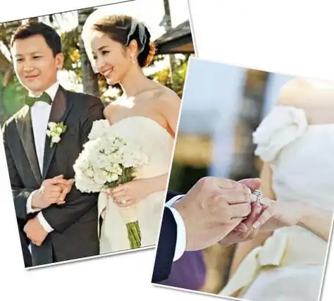 仅婚礼花费就在1700万新台币,而送给侯佩岑的5克拉钻戒,钻石为圆形,d