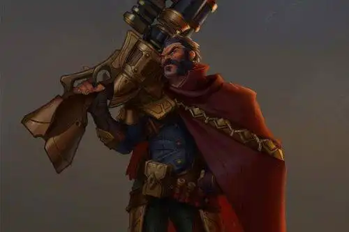 lol新英雄巴德同人画赏析:外型萌叔