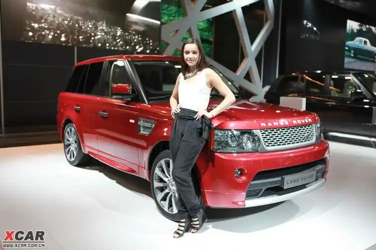 车展-路虎美女