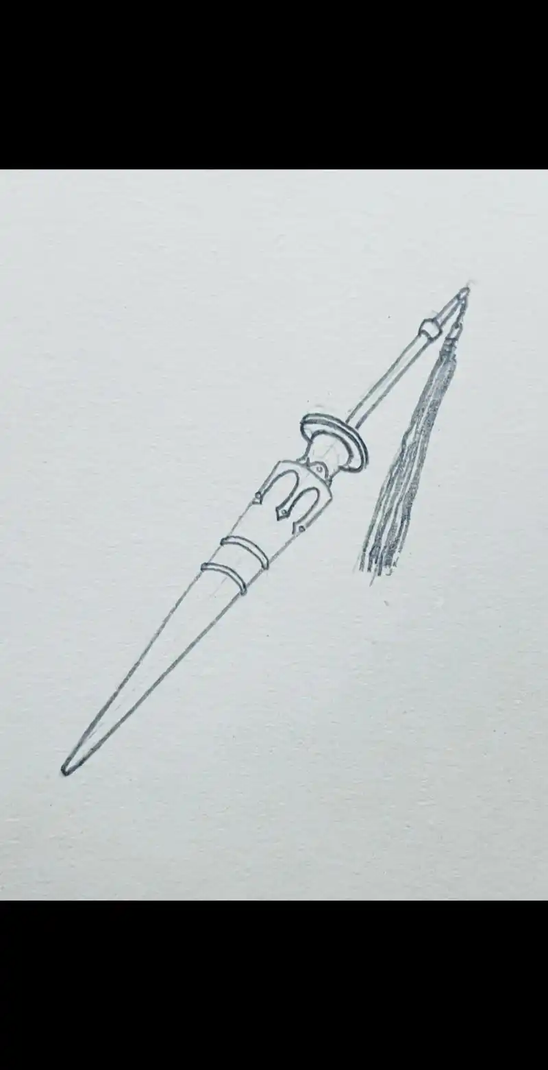 斗罗大陆 蓝银枪 绘画步骤.唐三拥有蓝银草和昊天锤双生武魂, - 抖音