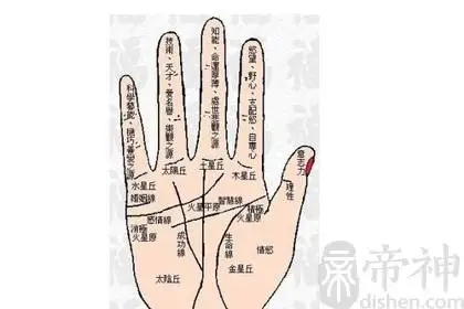 男人右手背有5颗痣代表了什么