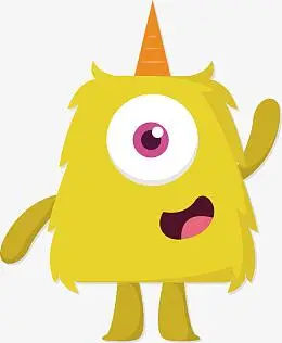 卡通小怪兽