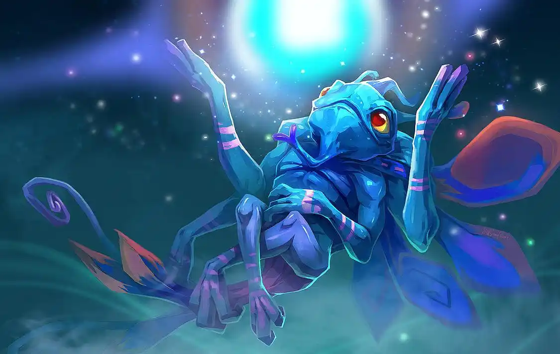 dota2英雄壁纸游戏原画插画背景展示