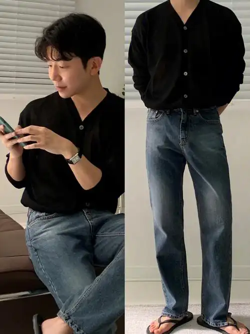 173男生穿搭之牛仔裤合集