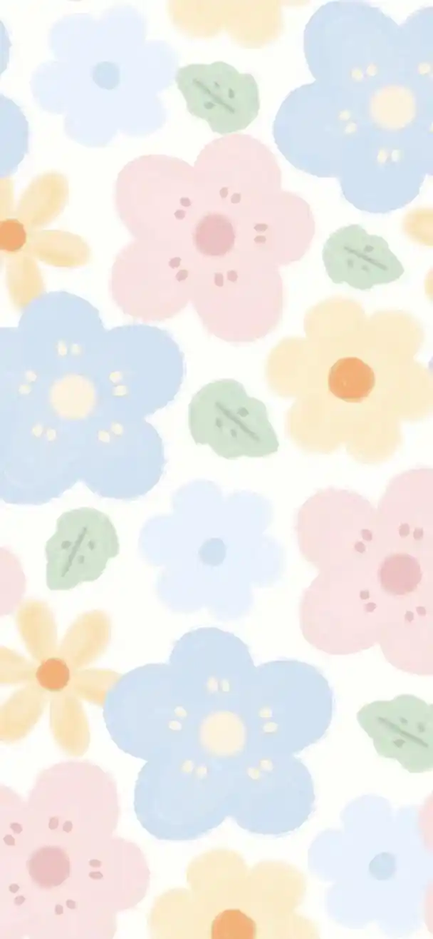 唯美碎花背景图,高清碎花背景图片(小碎花平铺壁纸丨治愈你的密集恐惧