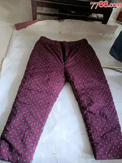 怀旧好品老式花布棉裤