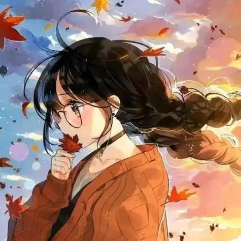 动漫女头像戴眼镜女生动漫头像高清戴眼镜