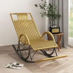 001498人付款天猫藤椅摇椅躺椅大人摇摇椅躺椅阳台家用休闲藤编老人