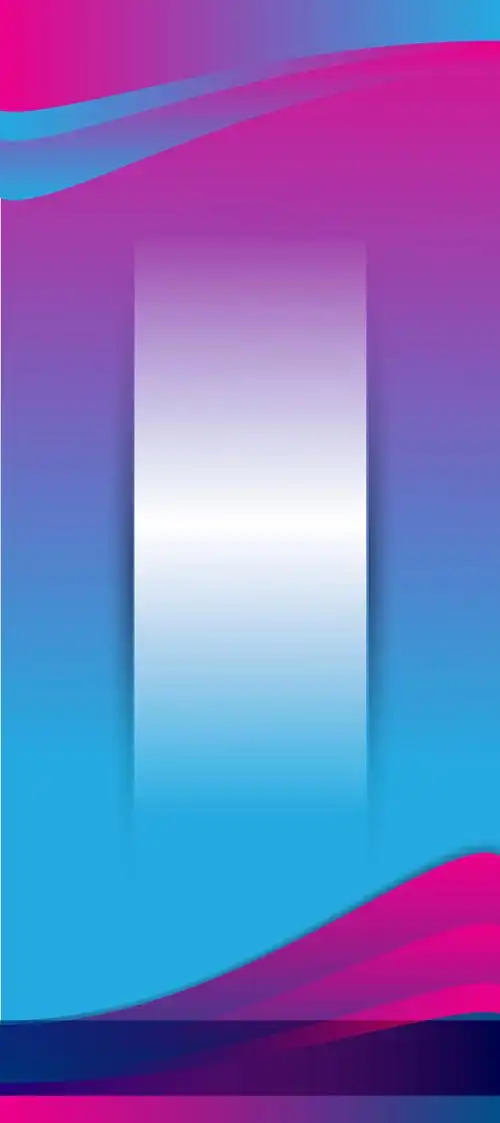 矢量紫色渐变线条蓝底背景素材