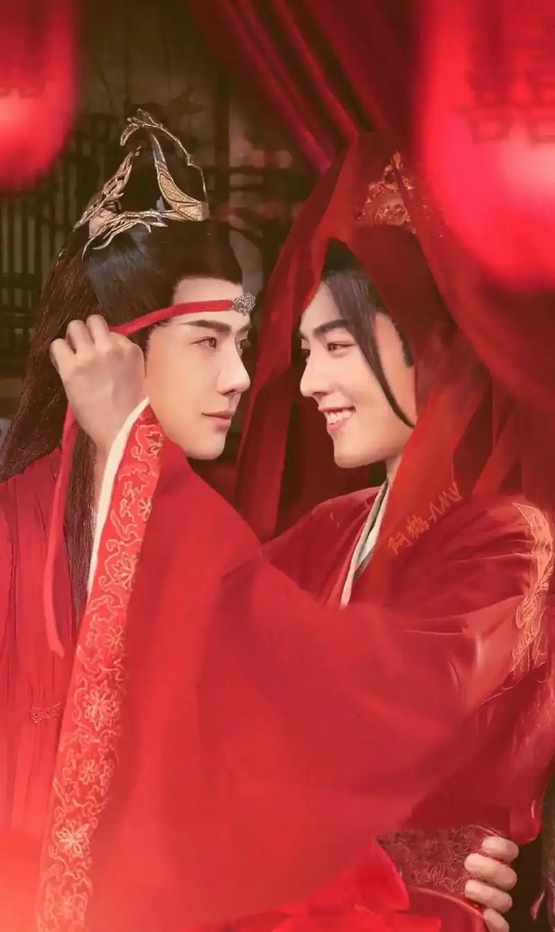 古风 #红衣古装 #陈情令肖战王一博 #国风古韵 - 抖音