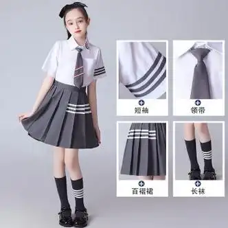 耀未来儿童演讲服装诗歌朗诵礼服合唱演出服学院风班校服中小学生比赛