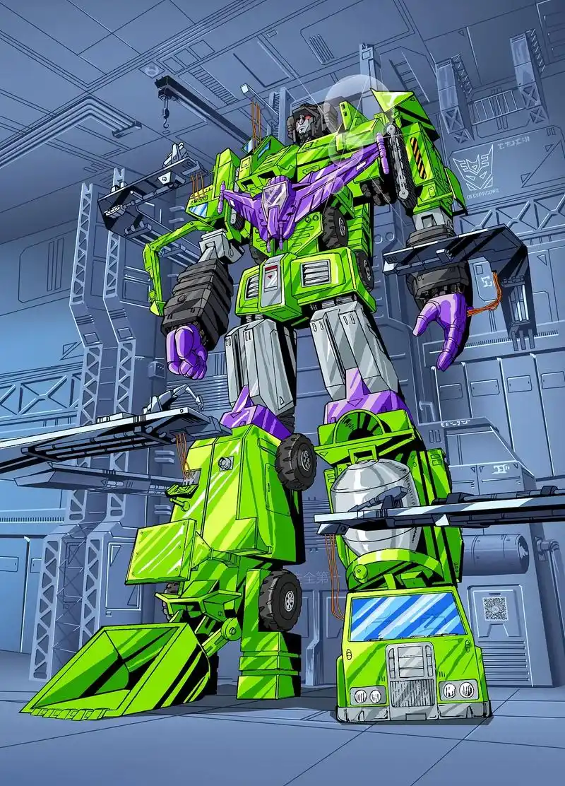 ai绘画 狂派合体金刚 - 抖音