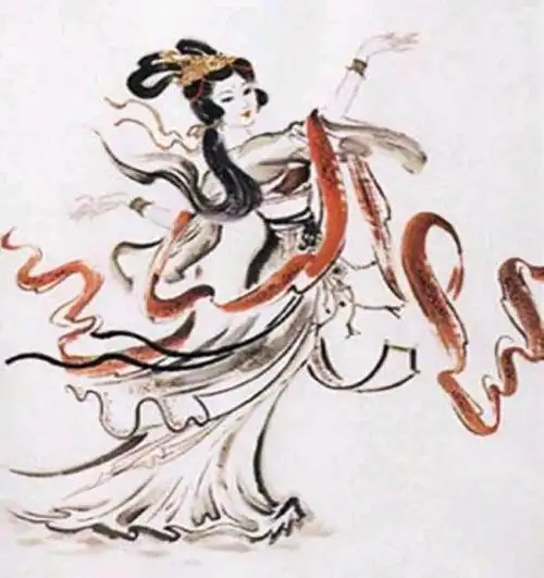 所以很多人看到"长袖善舞"这个成语,就会联想到古代舞女们长袖善舞