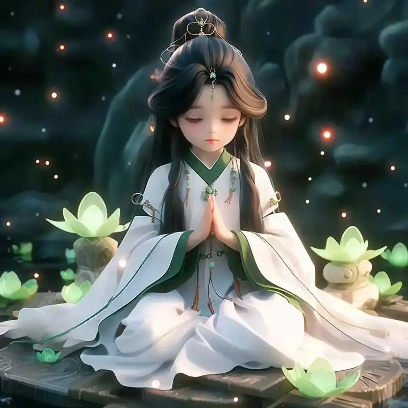 双手合十的佛系图片大全 - 抖音