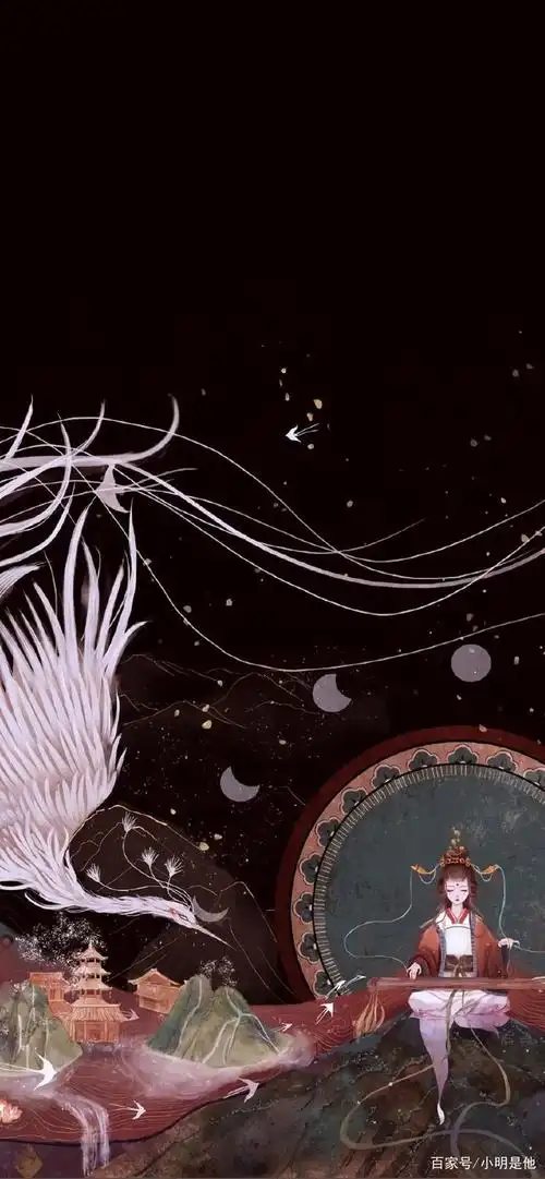 中国风,唯美仙鹤