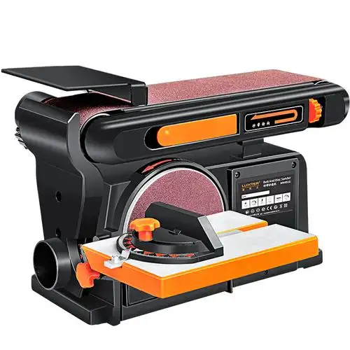 带机砂纸打磨机工业抛光机砂盘砂轮电动磨光机小型砂带机