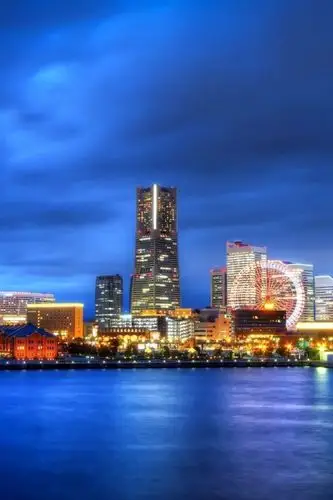 繁华美丽的城市_风景静物手机壁纸_我要个性网