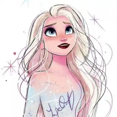 冰雪奇缘艾莎头像