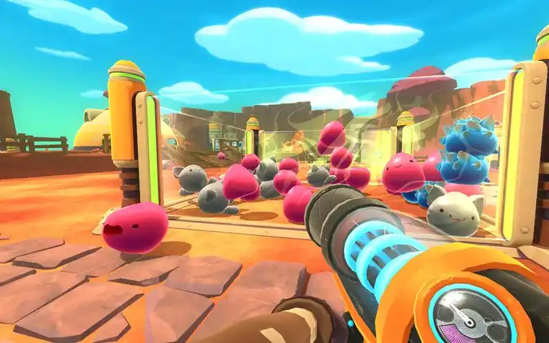 【史莱姆牧场】游戏试玩:萌萌哒画风,可爱的史莱姆~_哔哩哔哩 (゜-゜)