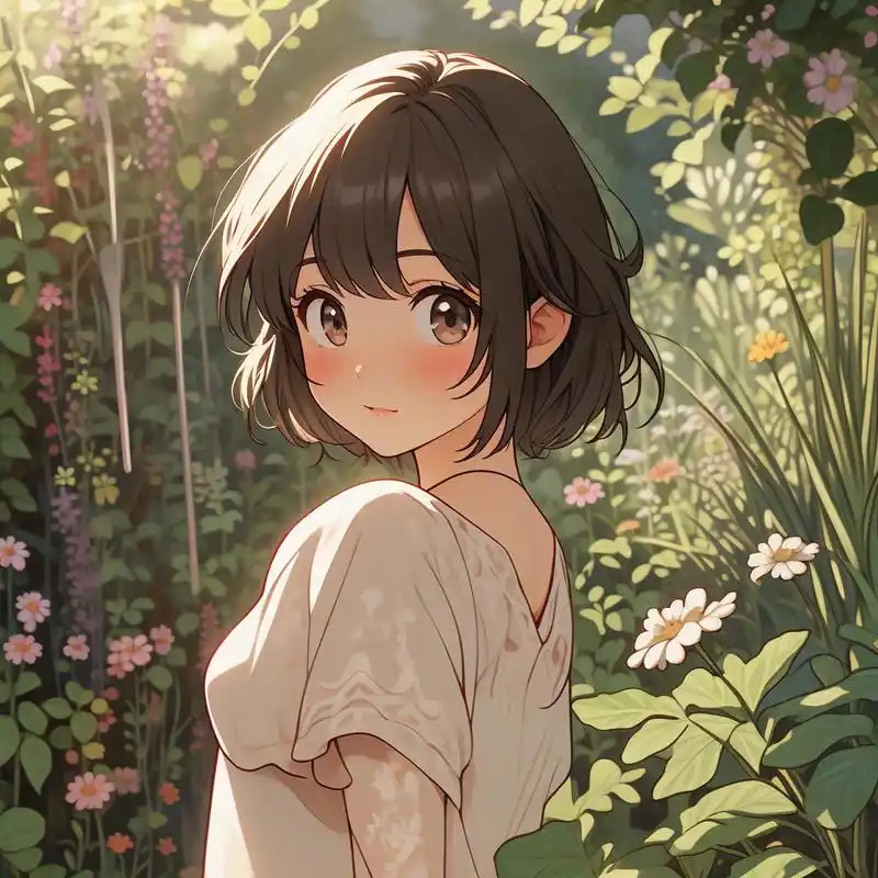 96呆萌卡通女生头像96