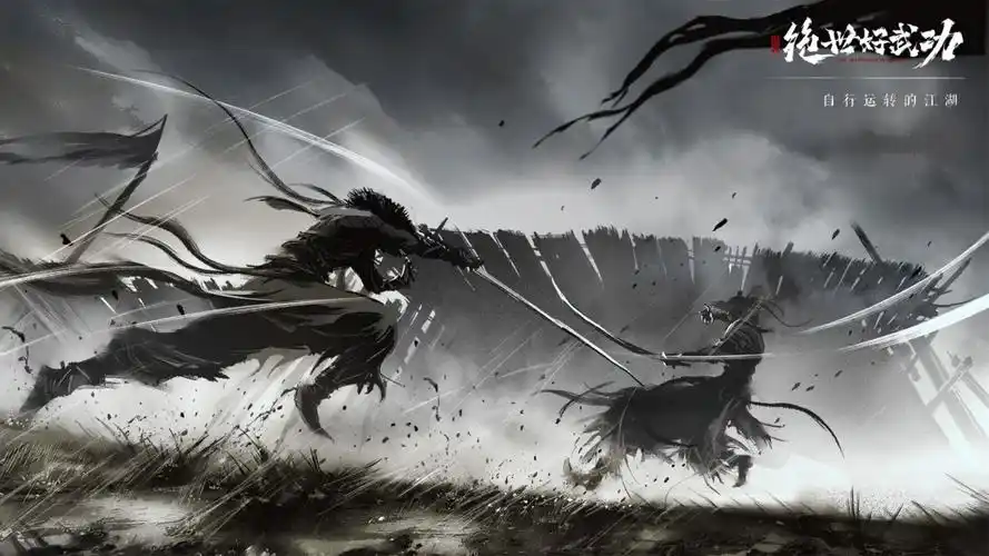 武侠rpg《代号:绝世好武功》公布 水墨画风的江湖-游迅网