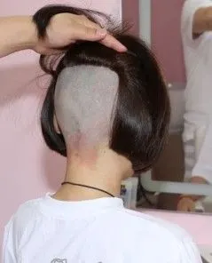 长发美女剪时尚bob发型-狠狠爱李4118