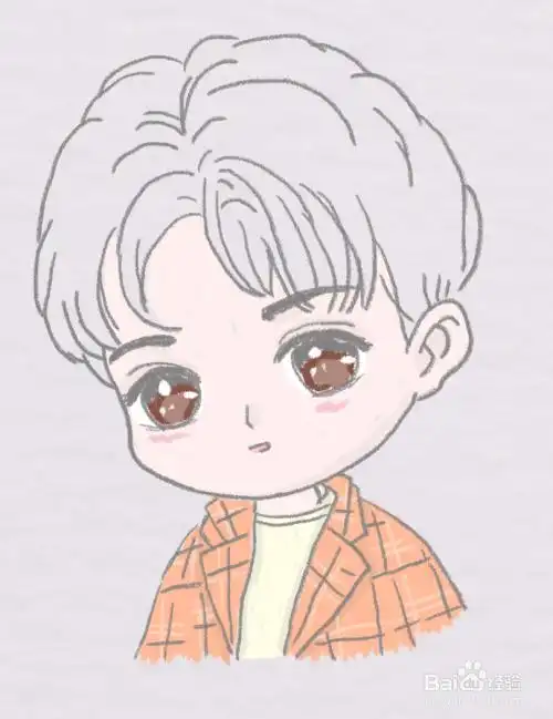 蔡徐坤q版图片简笔画