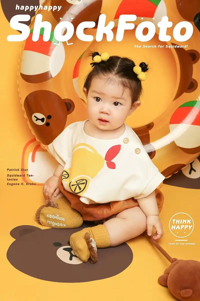 今天是布朗熊小女孩.