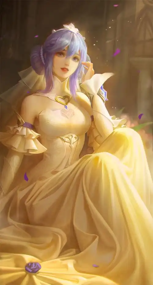 lol英雄联盟美图 水晶玫瑰琴女同人