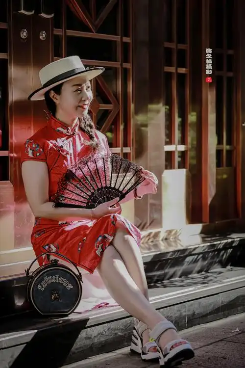 张海玲摄影个人专辑第十四辑旗袍风韵篇202088