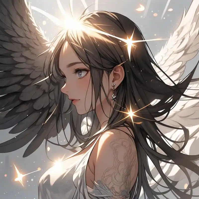 98女生天使翅膀头像78